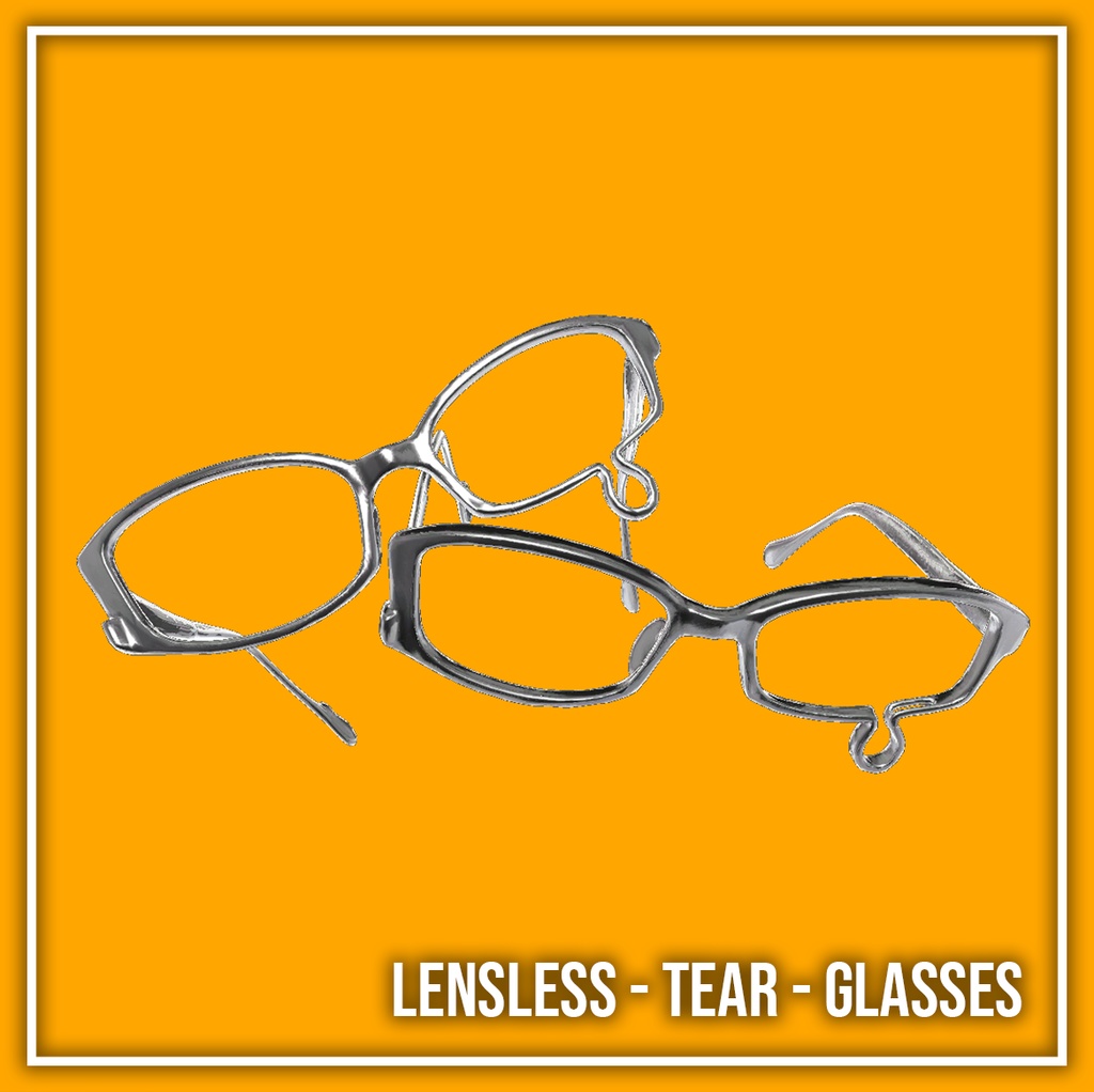 Lensless Tear Glasses