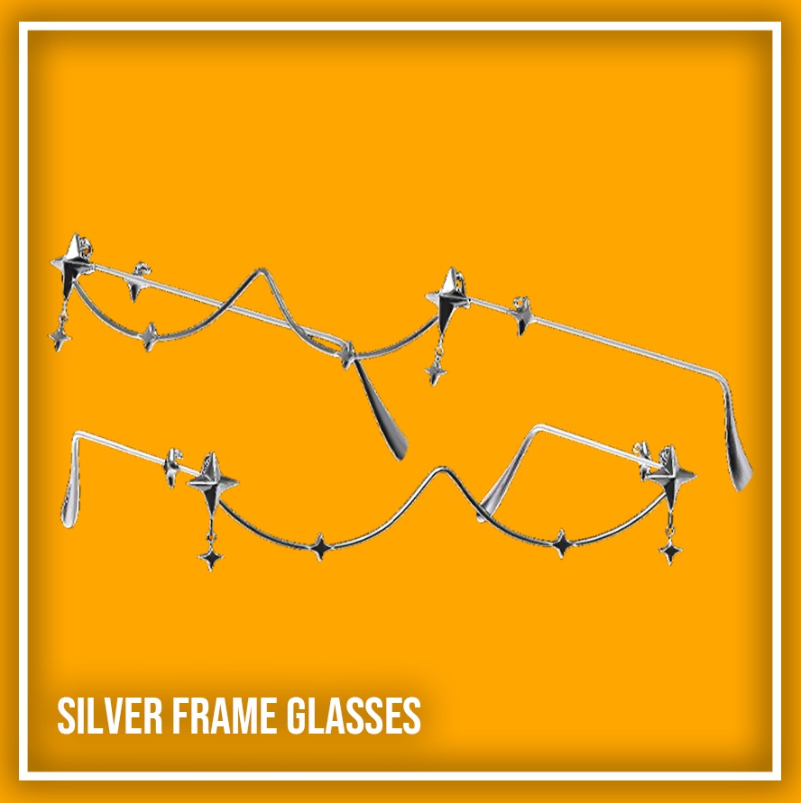 Silver Frame Glasses