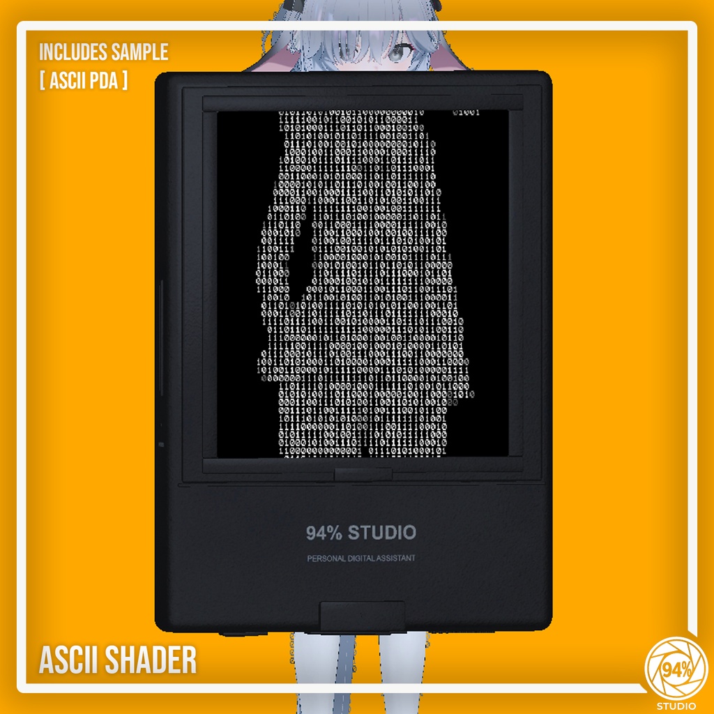 【VRChat】ASCIIシェーダー|アスキーアート風エフェクト