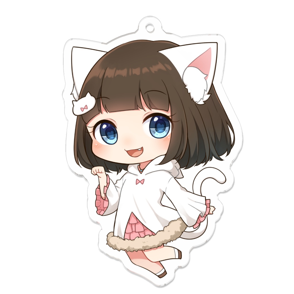 如月白涙 アクリルキーホルダー