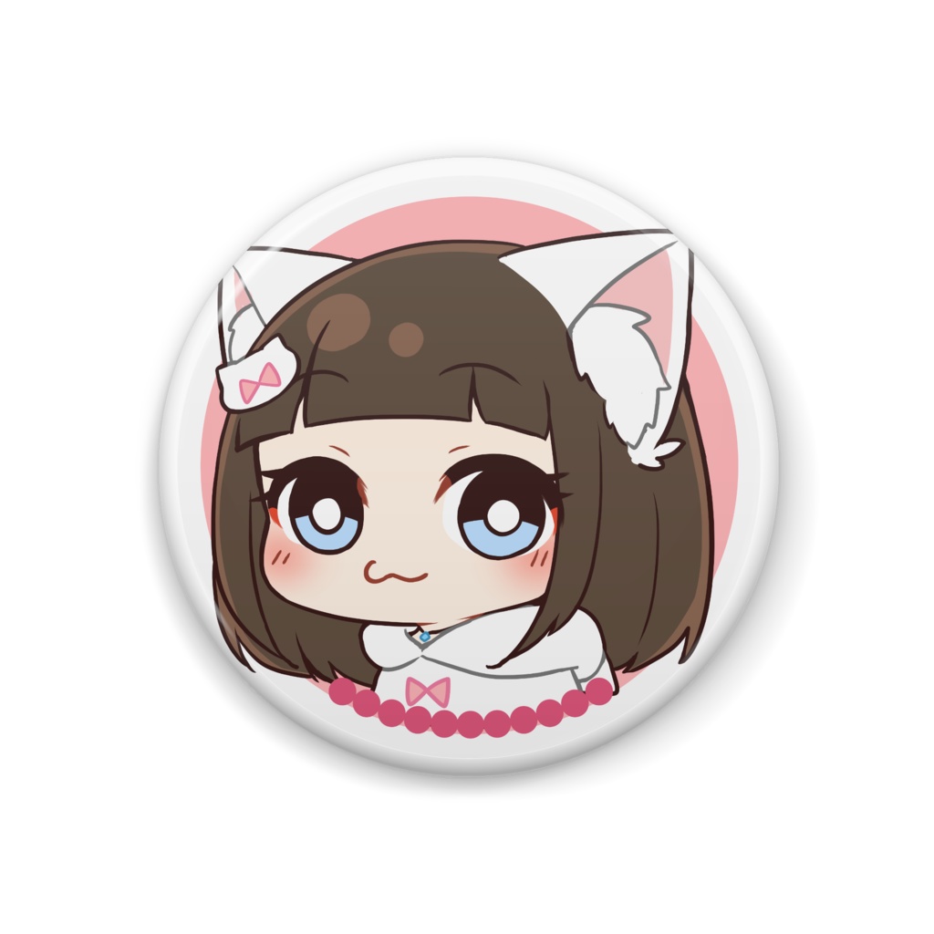 如月白涙 缶バッジ Verメンバーシップバッジ