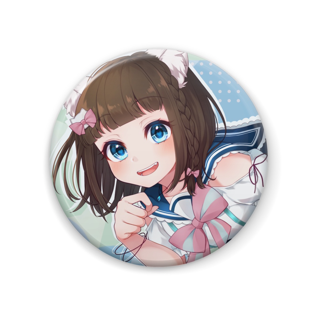 如月白涙 缶バッジ 2021お誕生会ver