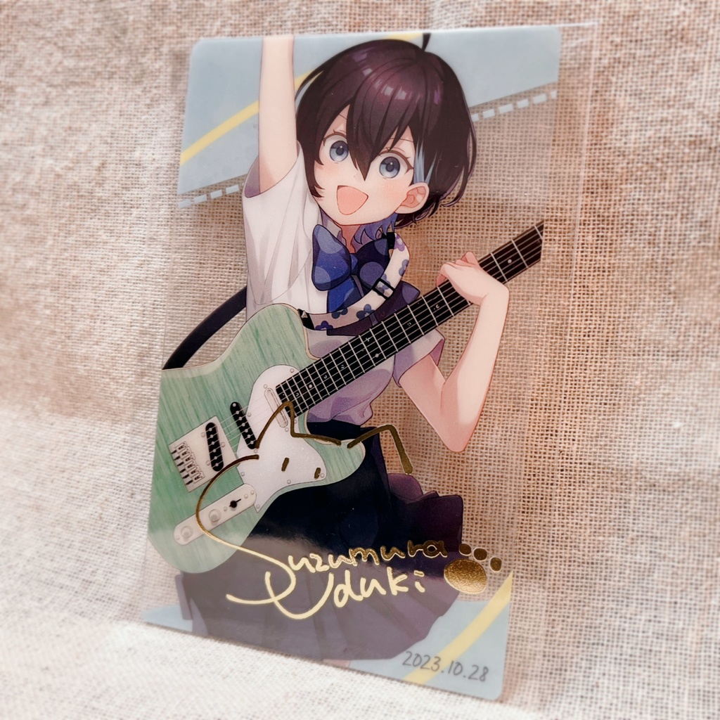 【誕生祭2023限定】鈴村うづき クリアポストカード