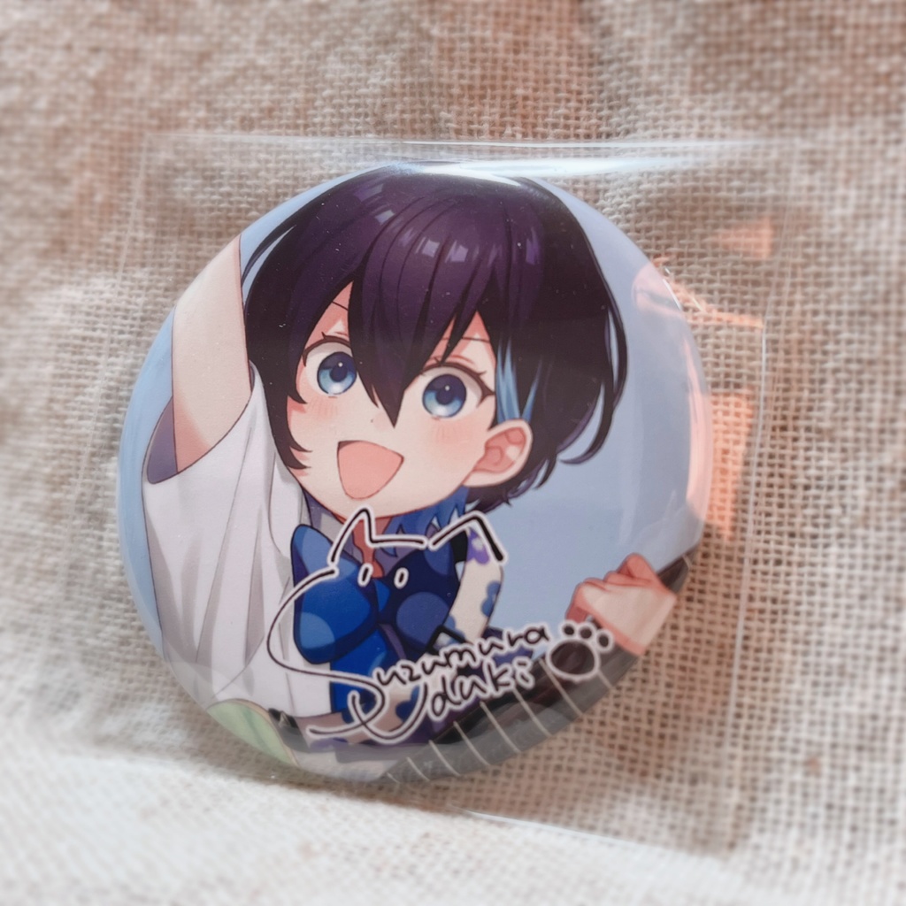 【誕生祭2023限定】鈴村うづき 缶バッジ