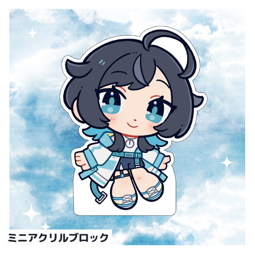 【再デビュー記念】アクリルブロック 鈴村うづき