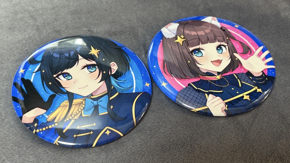 【通常販売/クリクロ2025】うづしろ缶バッジ