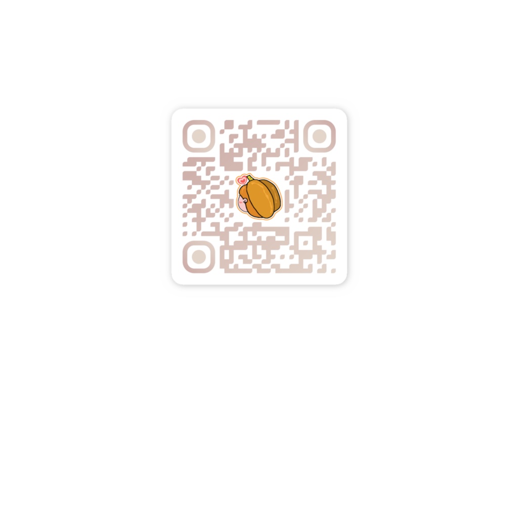 QRコードステッカー/ QR-code Sticker