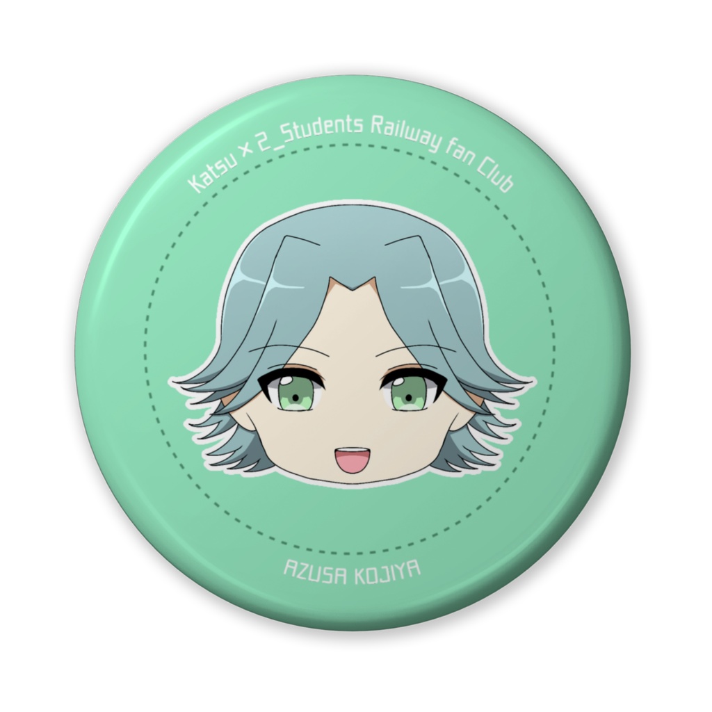 カツカツStudents!缶バッジ(小路谷あずさ)