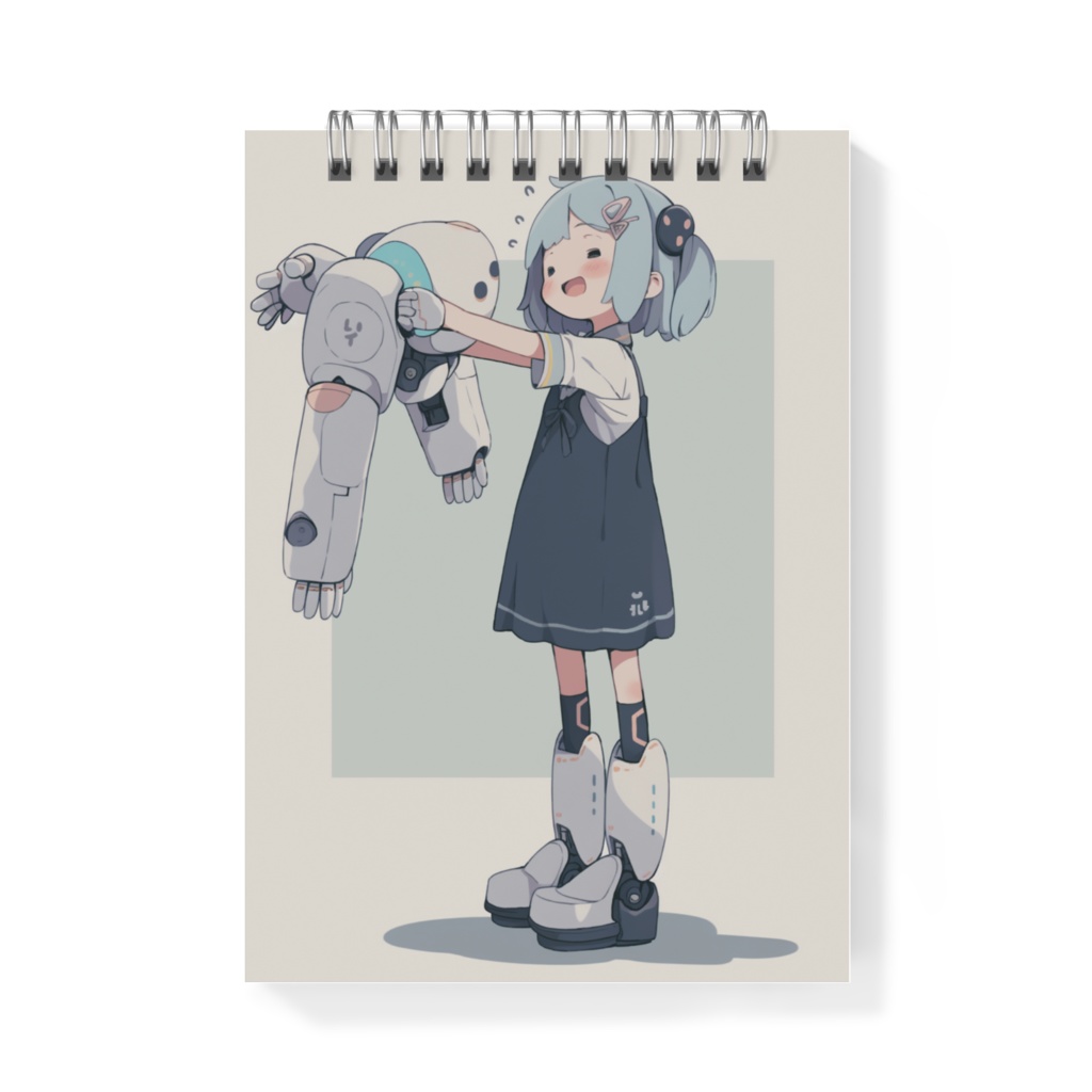 SteamPunk ロボっこ メモ帳