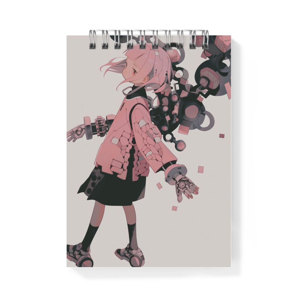 SteamPunk ロボっこ メモ帳
