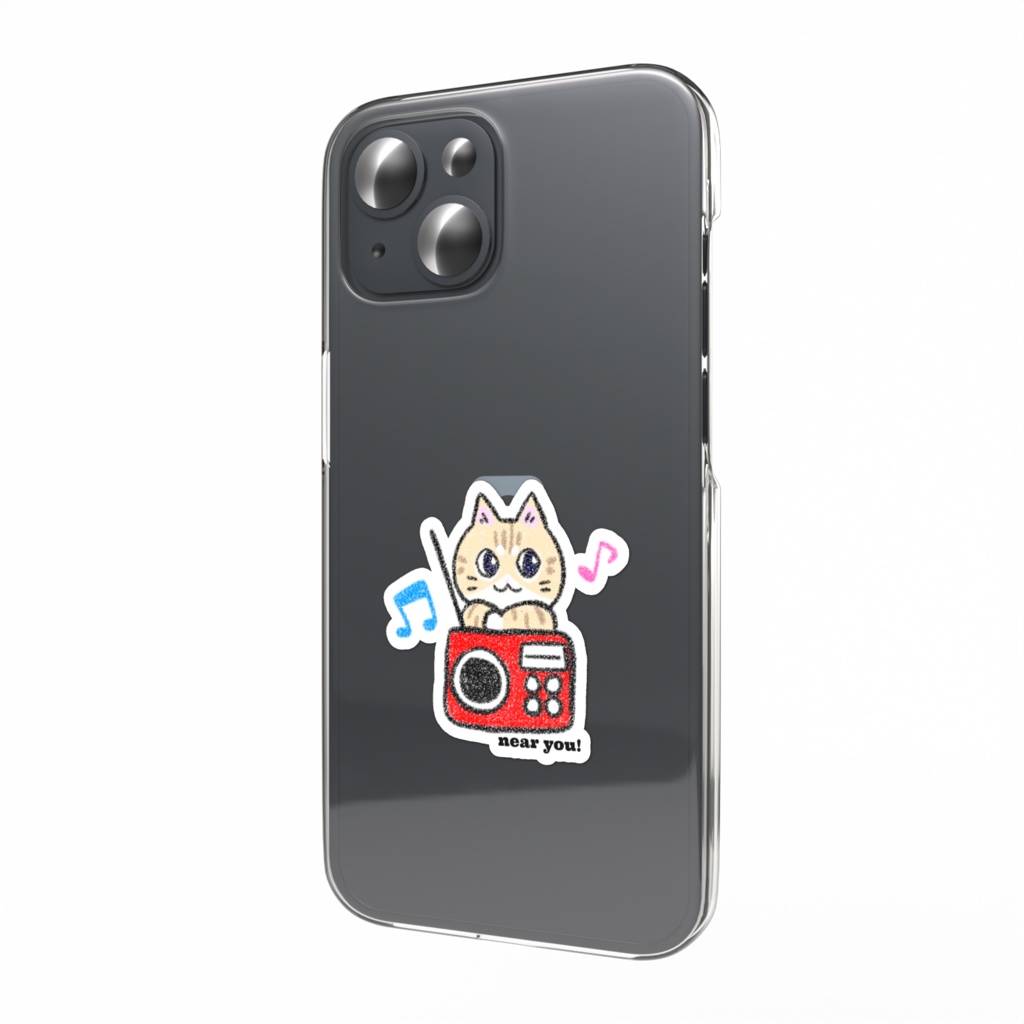 夏目ニア_スマホステッカー(ANN)