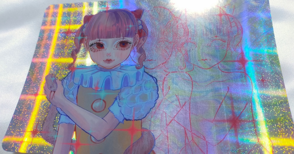 キラキラポストカード(全二種)