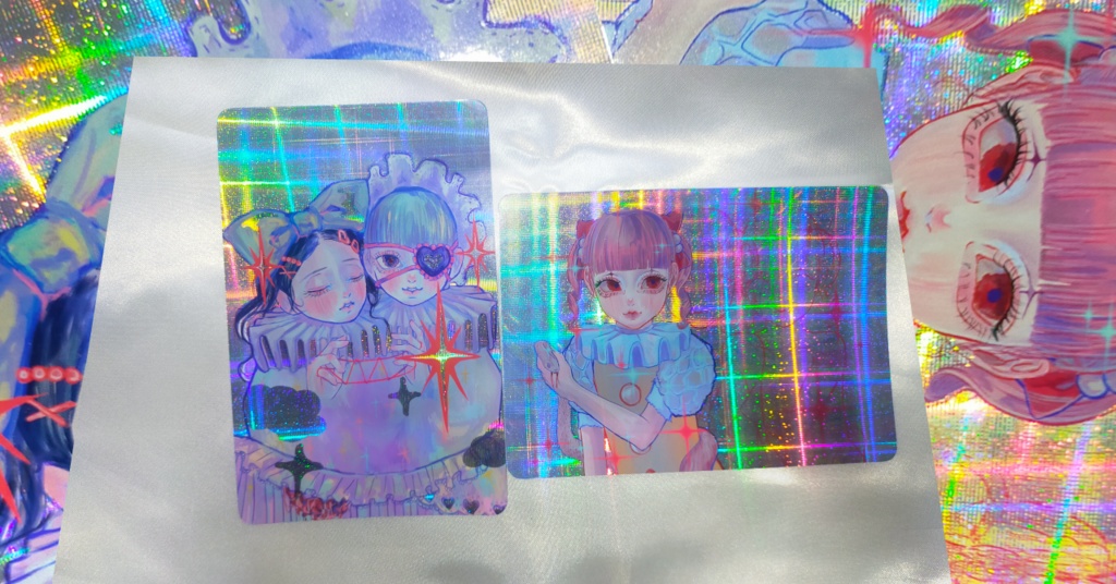 キラキラポストカード(全二種)