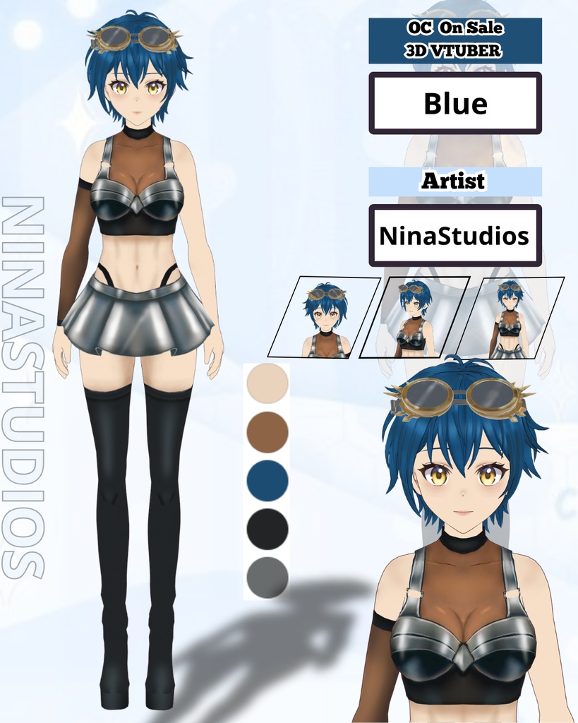 3D VTUBER - FUTURISTIC AND CUTE