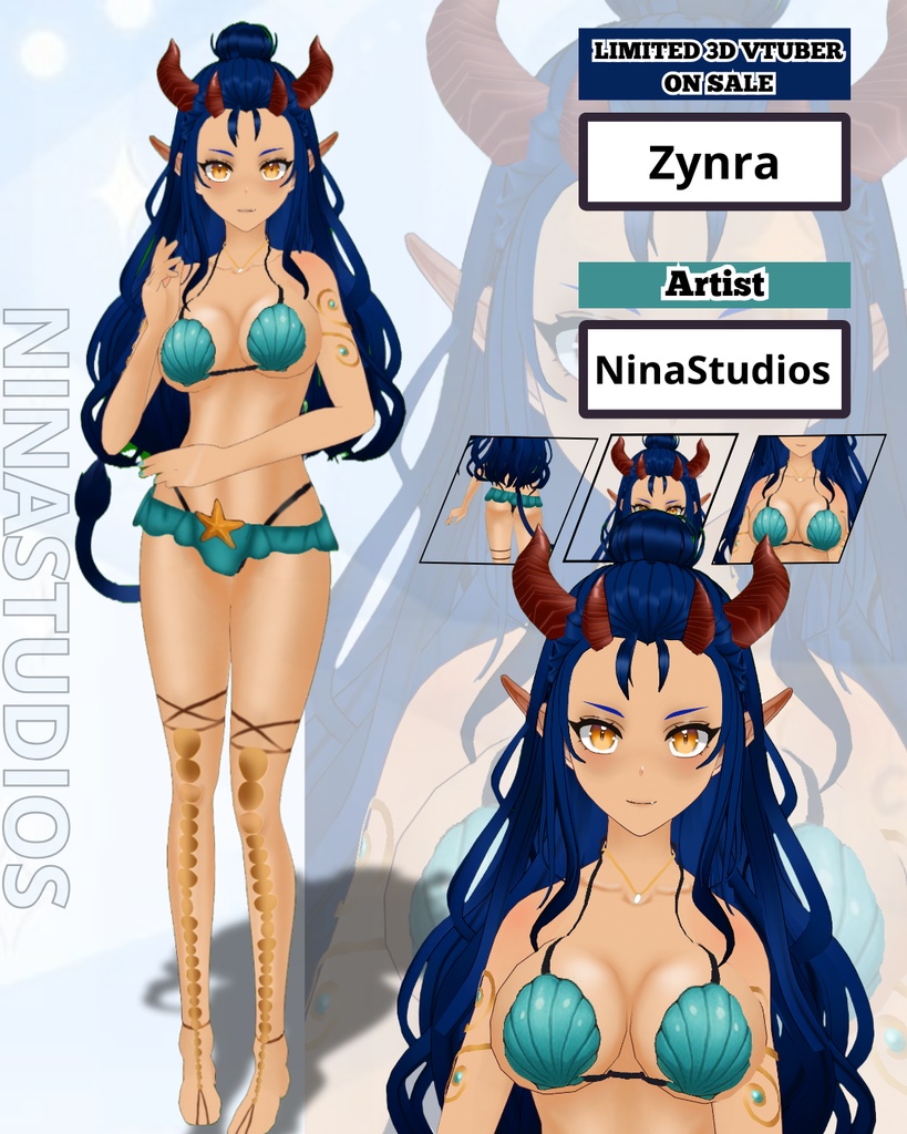 ZYNRA - LIMITED TO 1 3D VTUBER