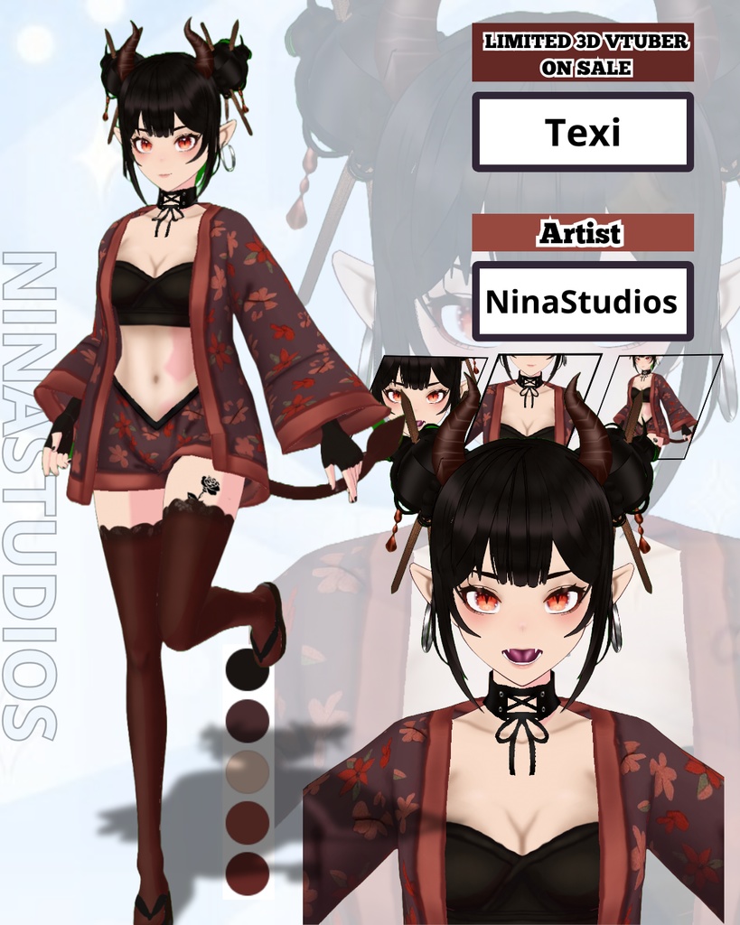 TEXI - LIMITED TO 1 3D VTUBER
