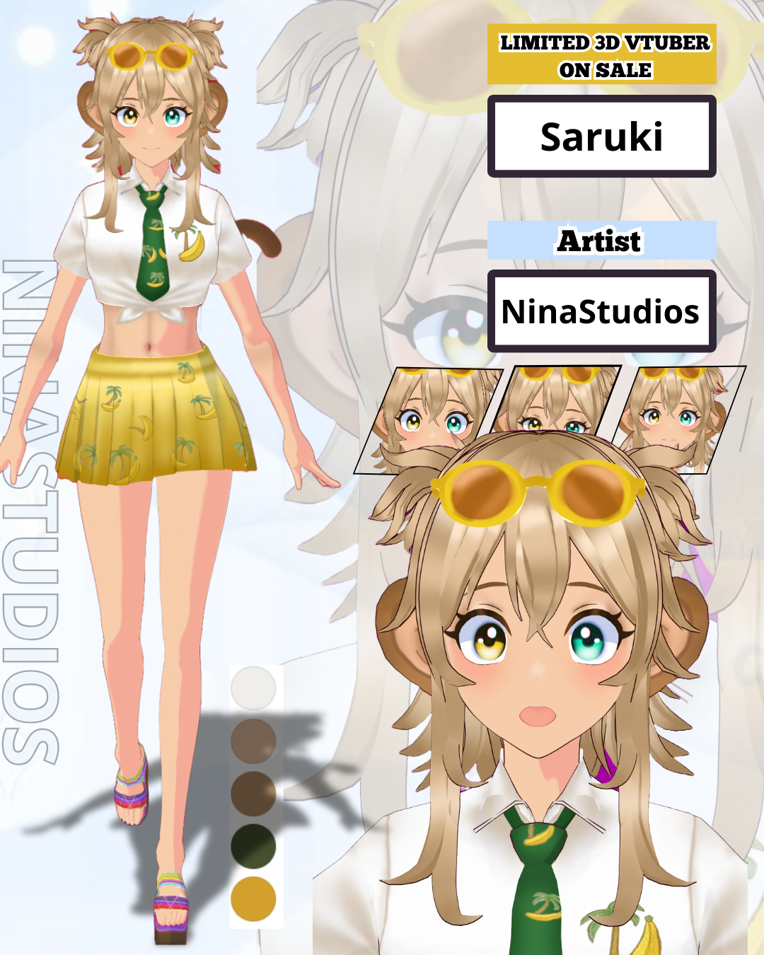 SARUKI - LIMITED TO 1 3D VTUBER