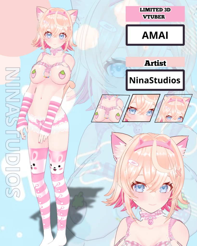 AMAI - LIMITED TO 1 3D VTUBER