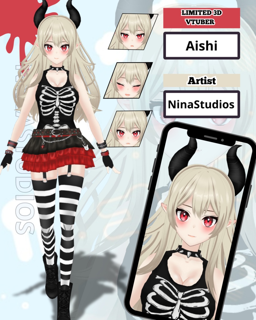 AISHI - LIMITED TO 1 3D VTUBER