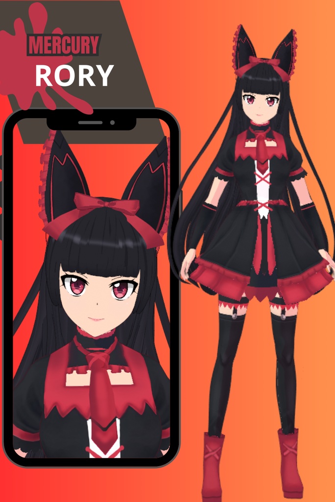 Rory Mercury - FANMADE 3D MODEL