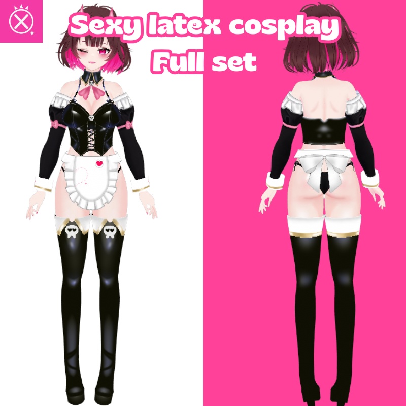 VRoidラテックス (VRoid Latex Cosplay)
