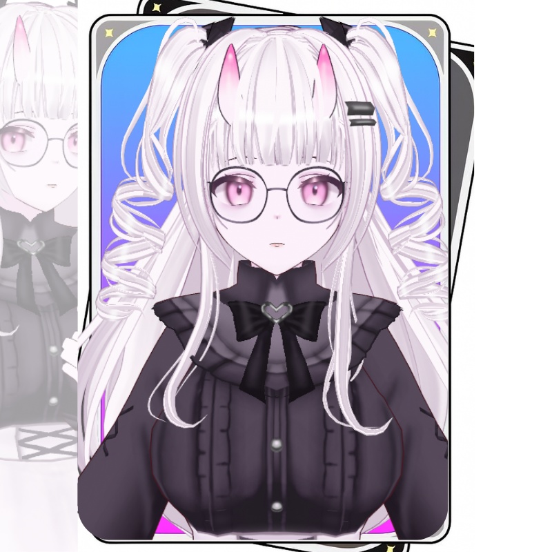 3D VTUBER GOTH EDITION - YAMI GHOSTWHISPERER