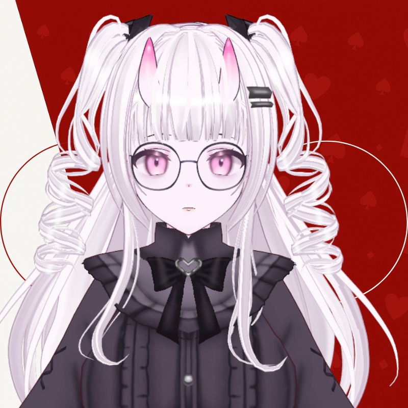 堕天使ツインテール - VRoid 3Dヘア - Fallen Angel Twintails