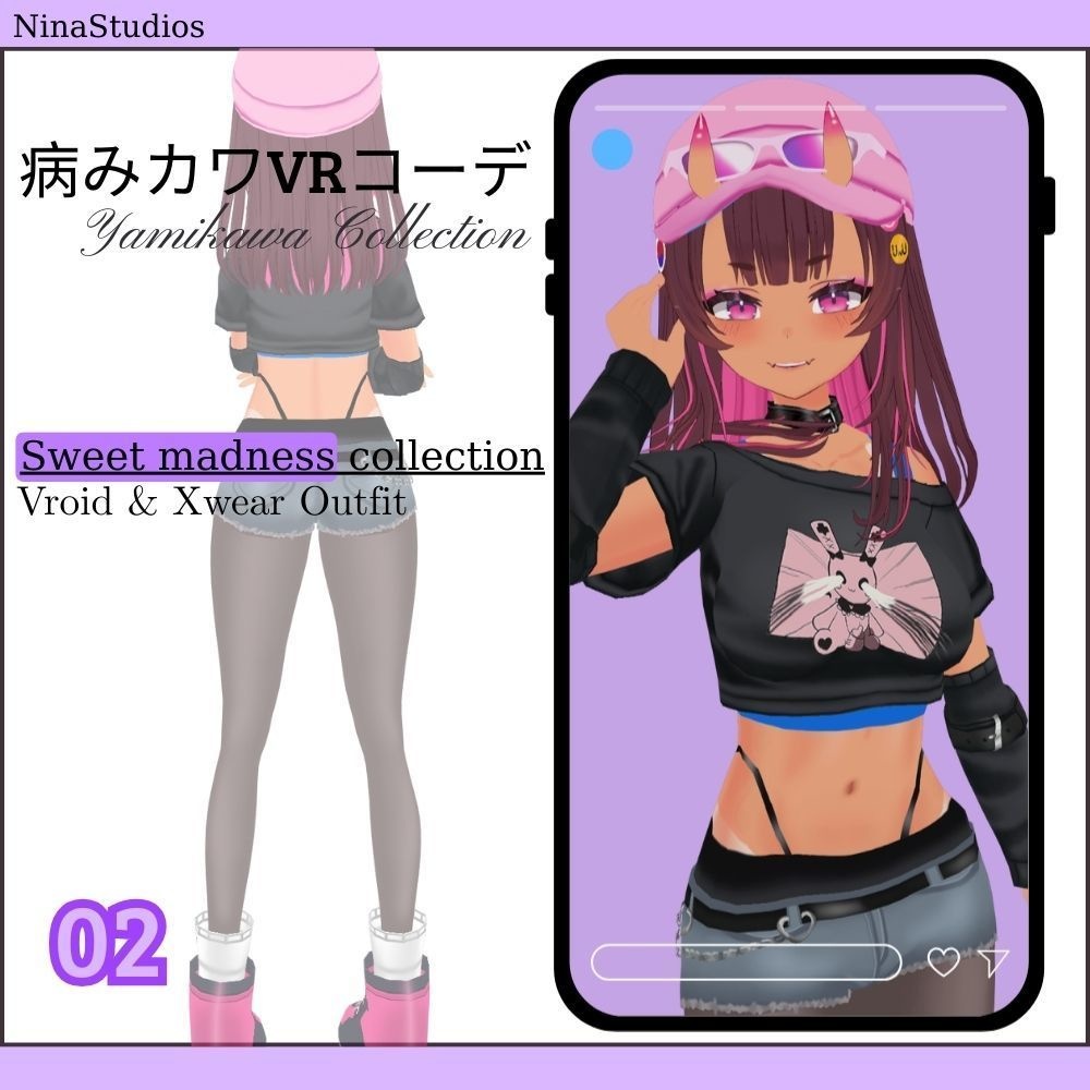 病みカワVRコーデ - Yamikawa Streetwear