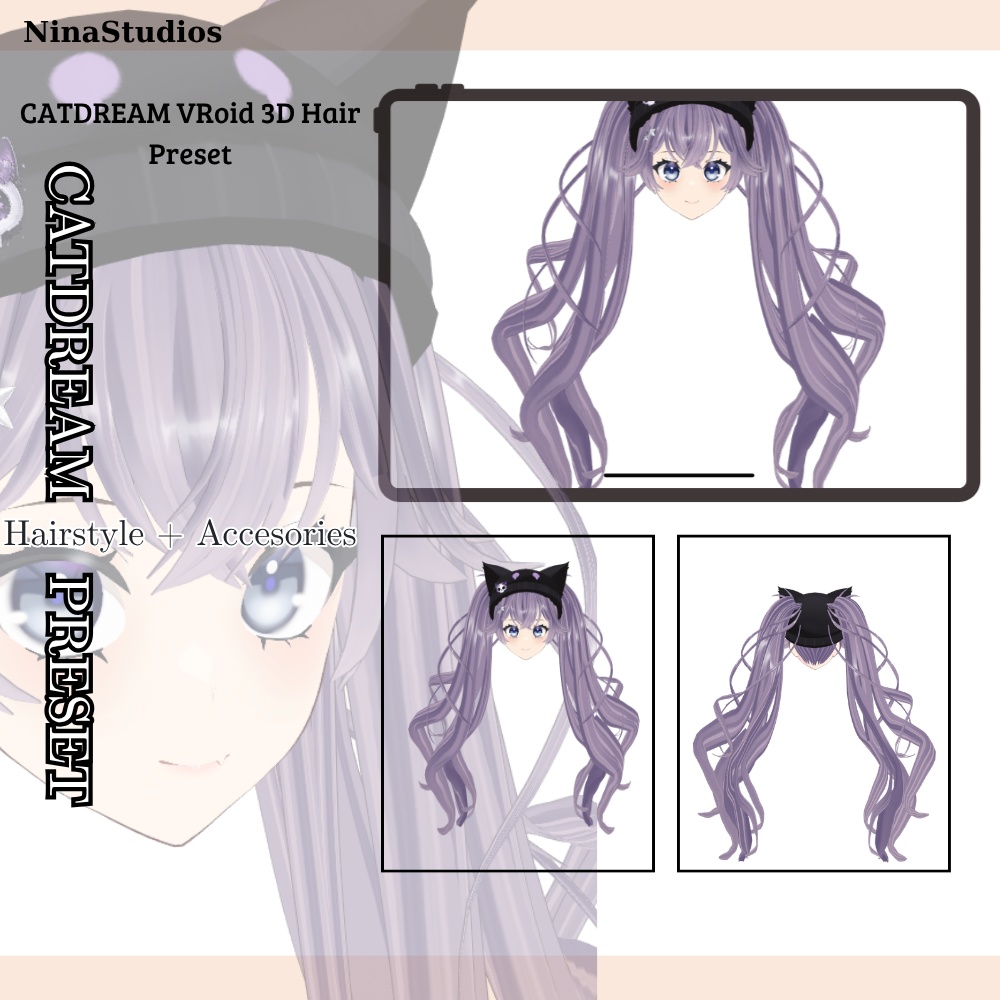 Harajuku CatDream 3D Vroid - キャットドリーム原宿