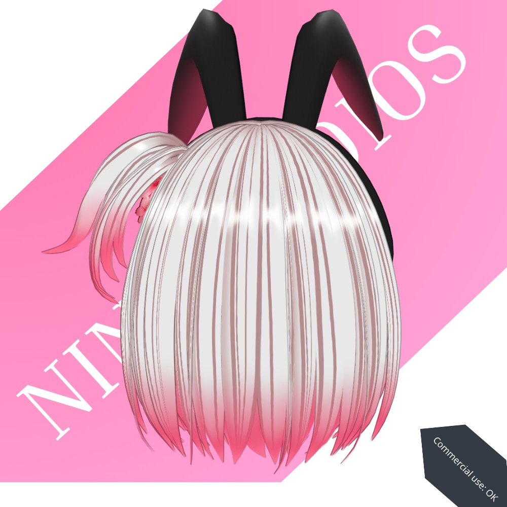 花影ボブ / Flower Shadow Bob - 3D Vroid Spring Preset