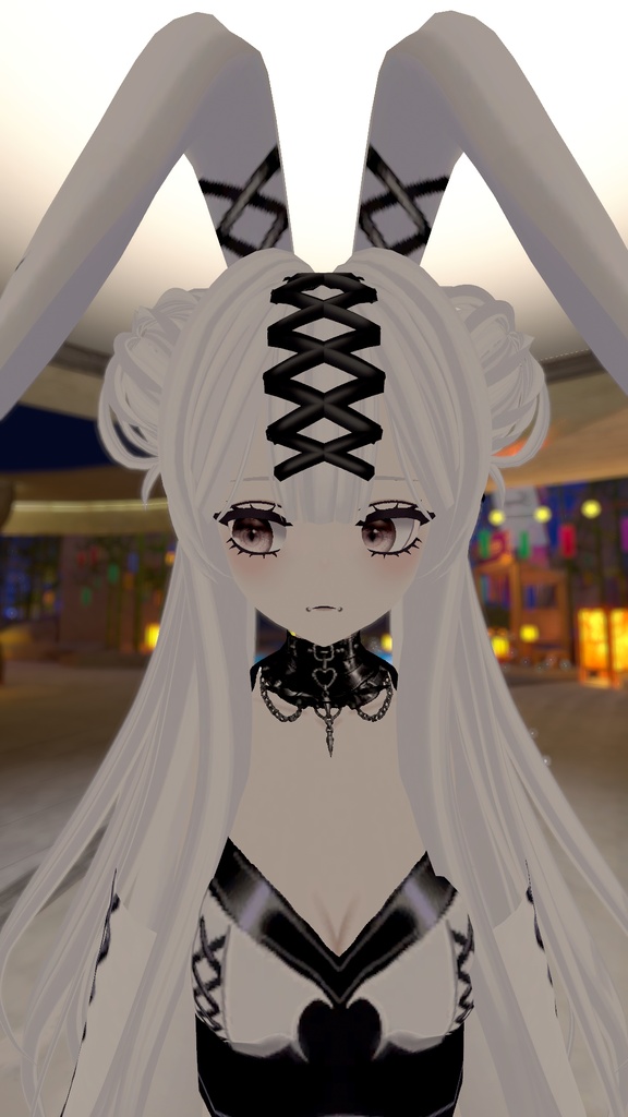 【VRChat / VRM】 Ivory Digital Doll - 白兎の夢 Digital Doll Collection No.001