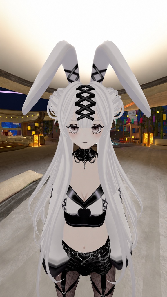 【VRChat / VRM】 Ivory Digital Doll - 白兎の夢 Digital Doll Collection No.001