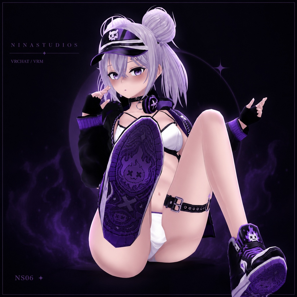 SHION – Sporting Attitude | VRChat / VRM Avatar