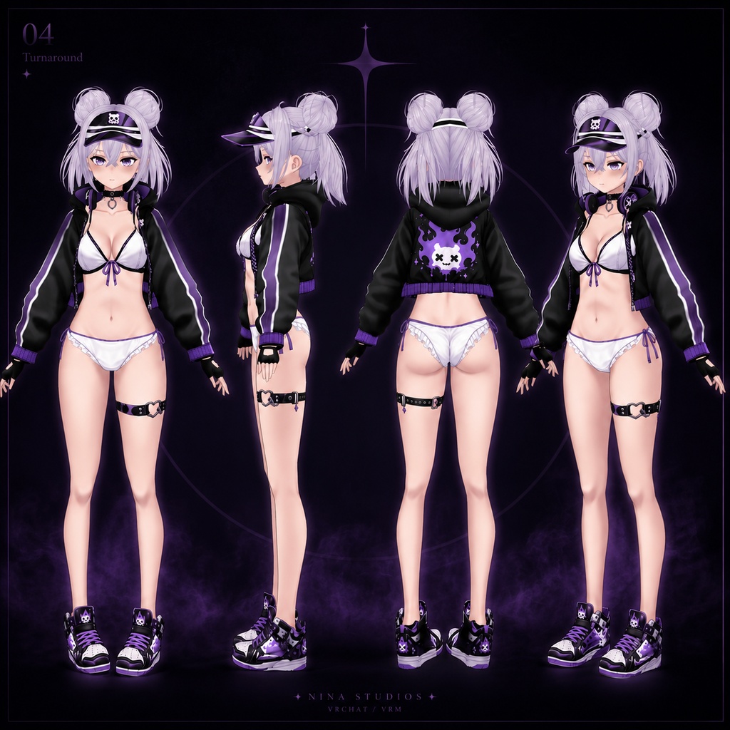 SHION – Sporting Attitude | VRChat / VRM Avatar