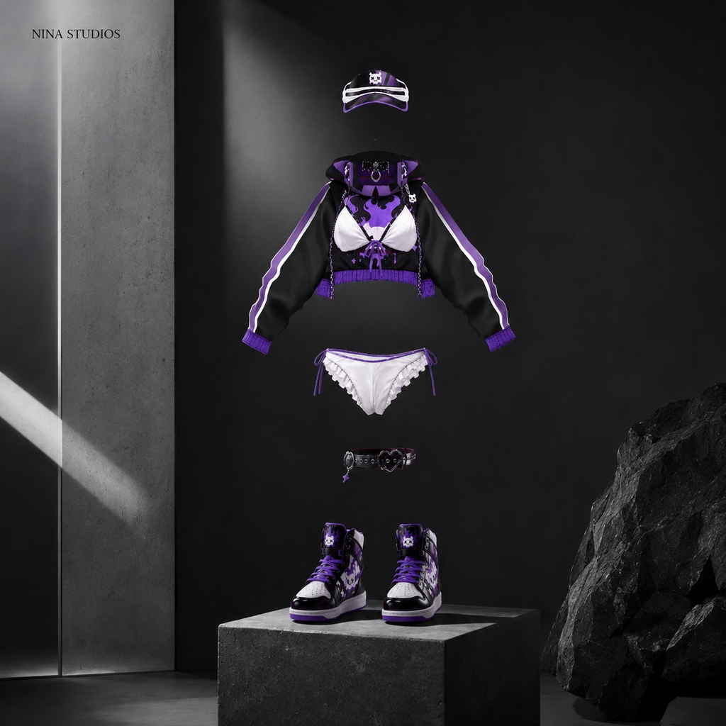 SHION - SPORTING ATTITUDE 06 | VRoid Outfit / VRM Clothing