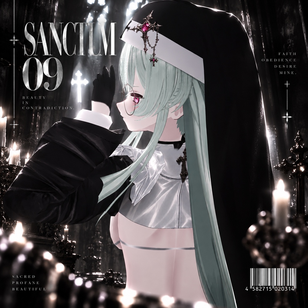 Seraphine — SANCTUM 09 | オリジナル3Dアバター | VRChat / VRM / VRoid