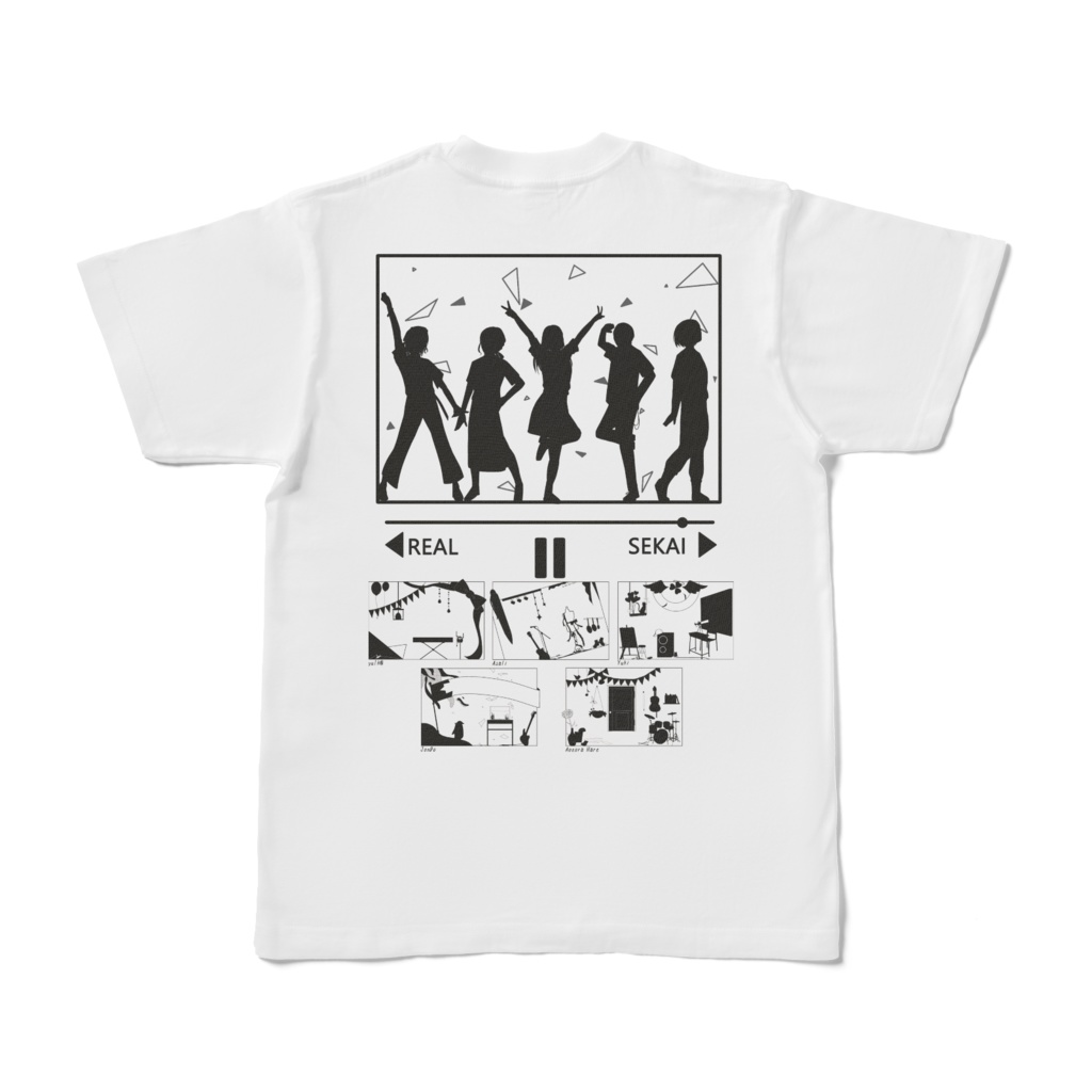 WORLDofSEKAI Tシャツ