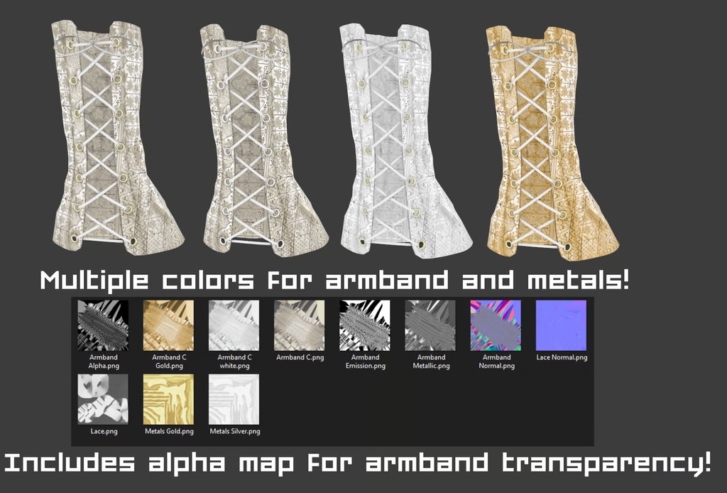 Lacey Armbands || FREE 4 Nitro