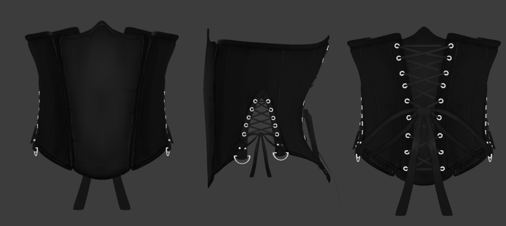 "C-corset" | Male corset