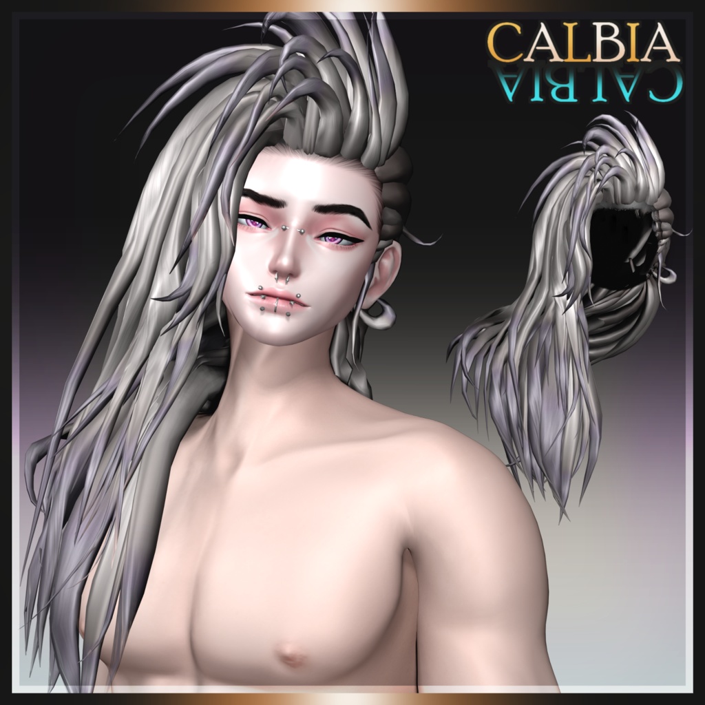 "Burns" | Sideswept hair