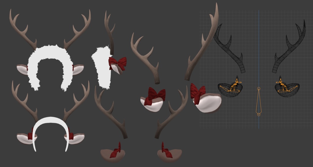 Little Reindeer set