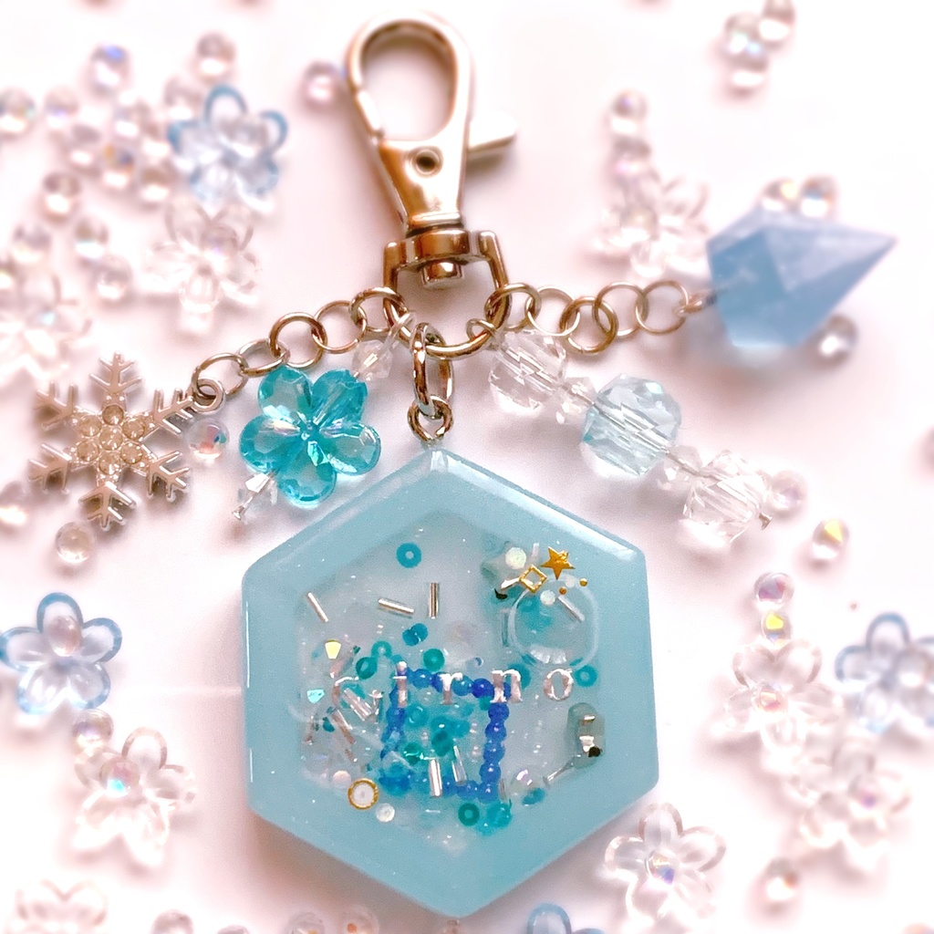 【受注生産品】シェイカーキーホルダー/チルノ