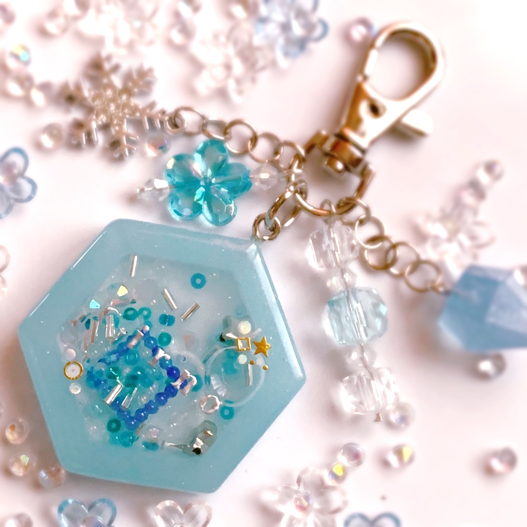 【受注生産品】シェイカーキーホルダー/チルノ