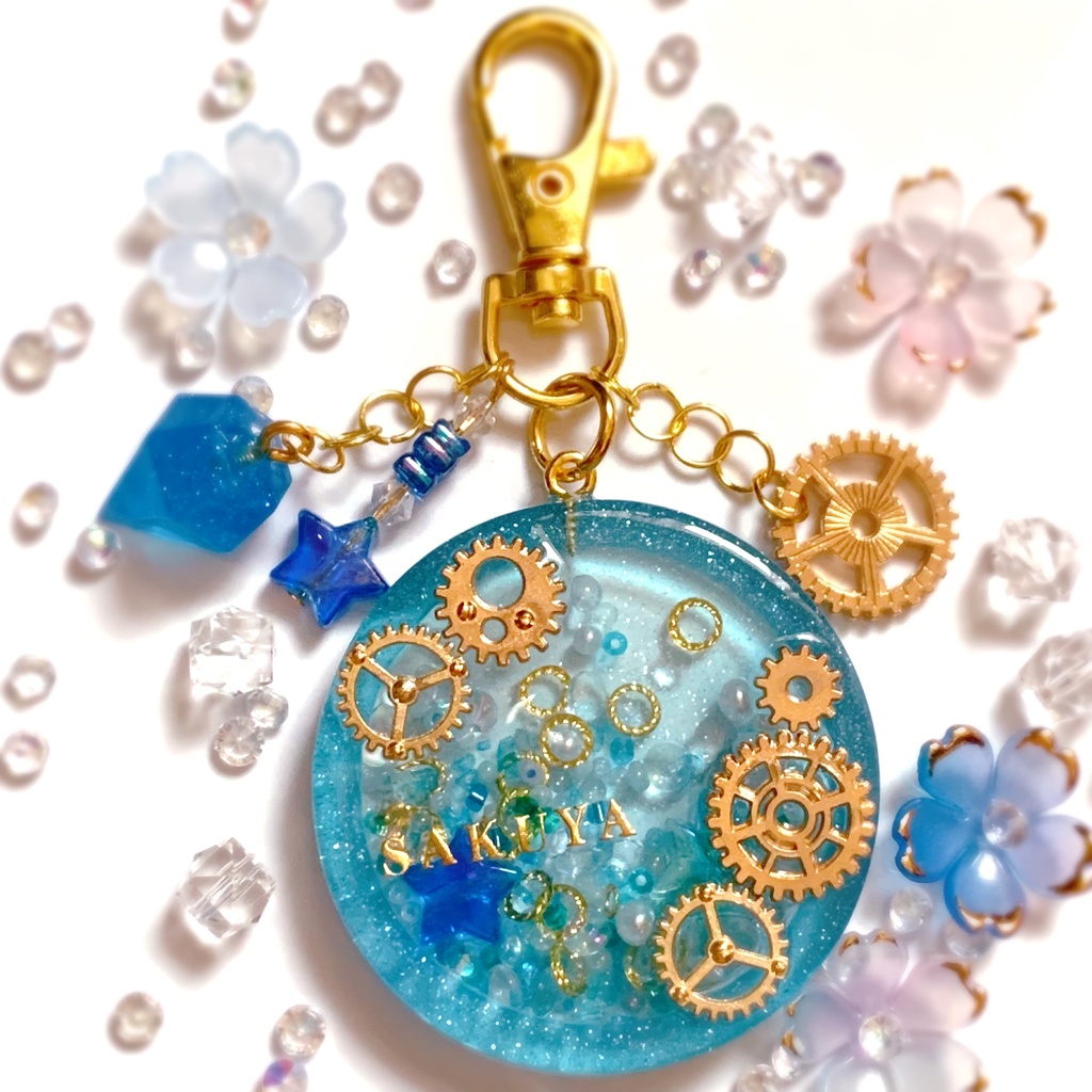 【受注生産品】シェイカーキーホルダー/十六夜咲夜
