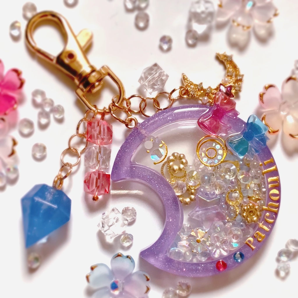 【受注生産品】シェイカーキーホルダー/パチュリー・ノーレッジ