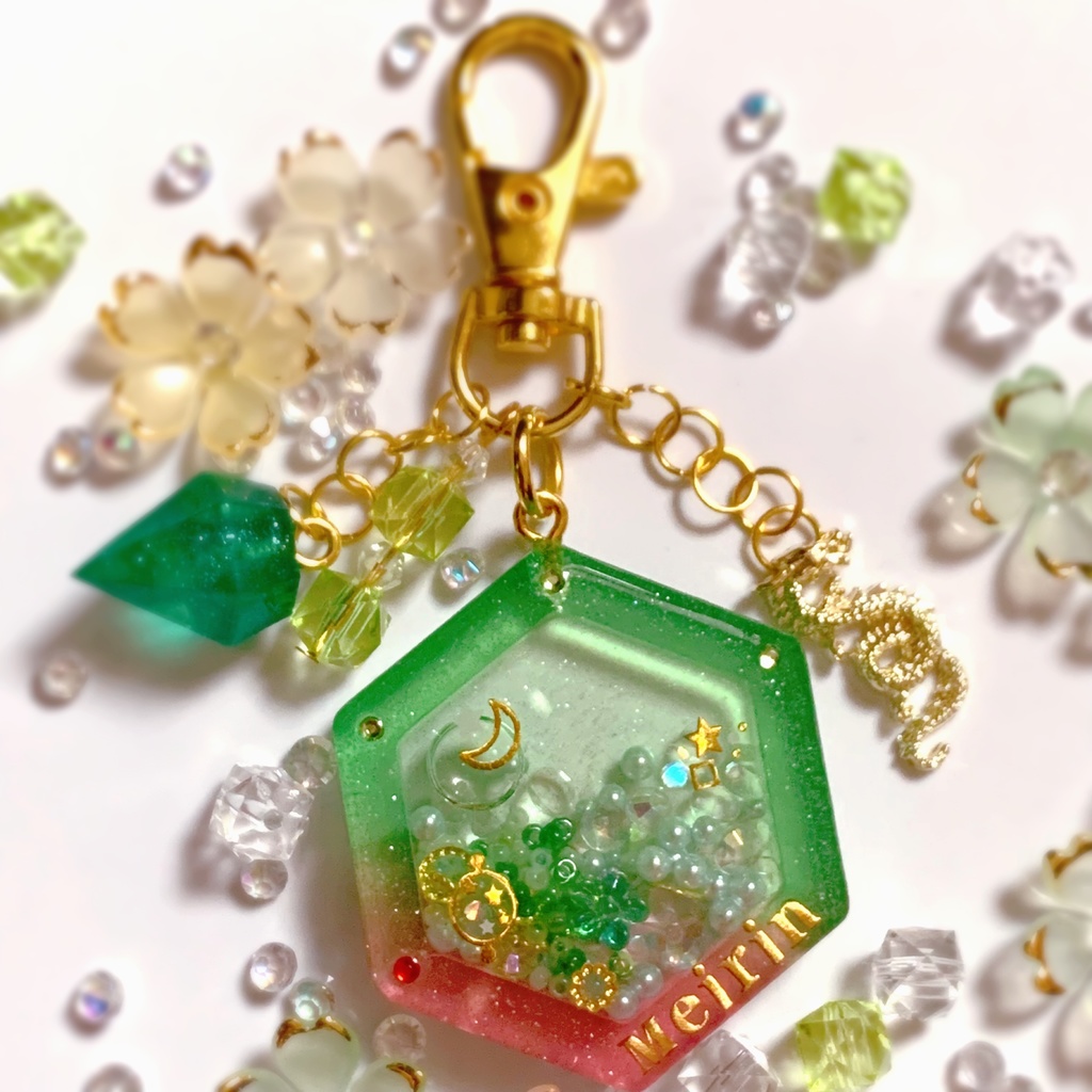 【受注生産品】シェイカーキーホルダー/紅美鈴