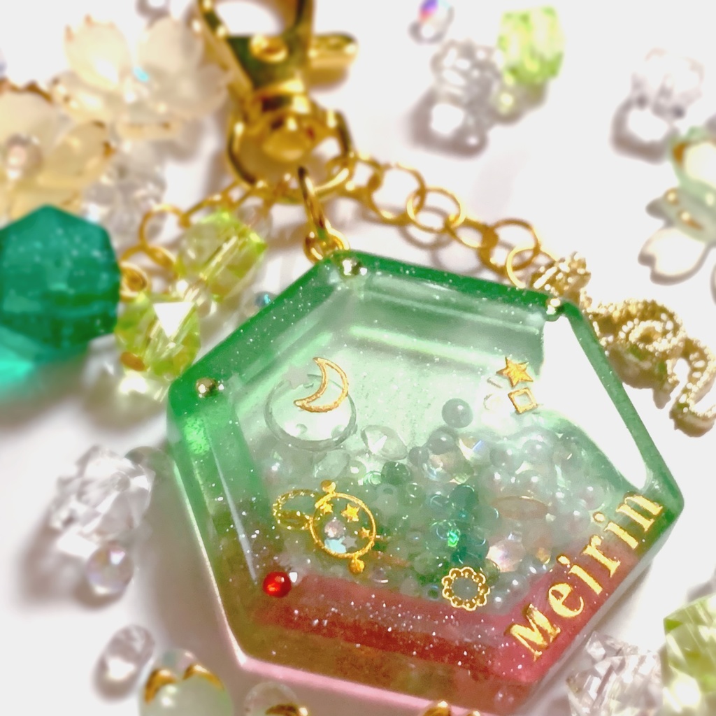 【受注生産品】シェイカーキーホルダー/紅美鈴