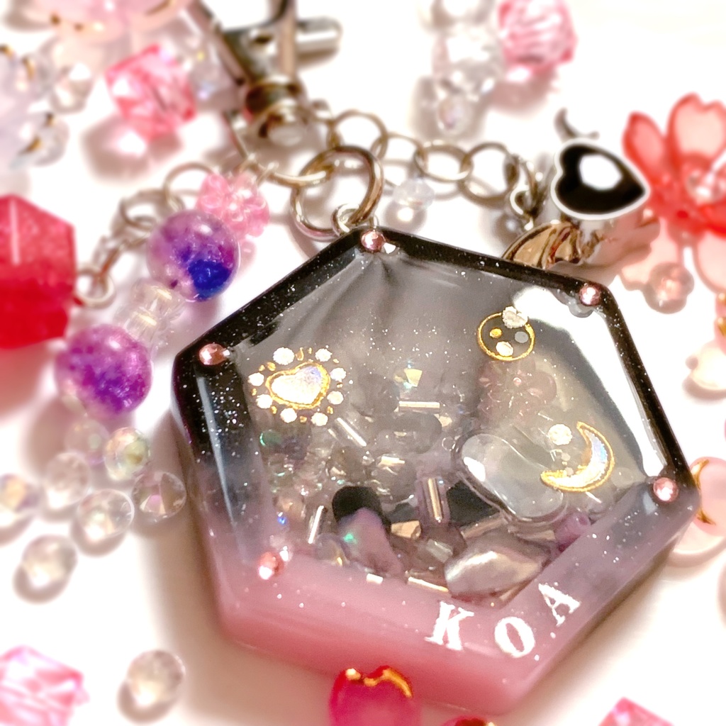 【受注生産品】シェイカーキーホルダー/小悪魔