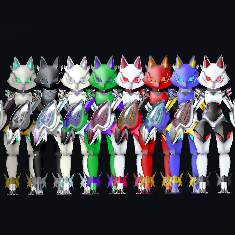 3Dモデル【Renard】 レナード