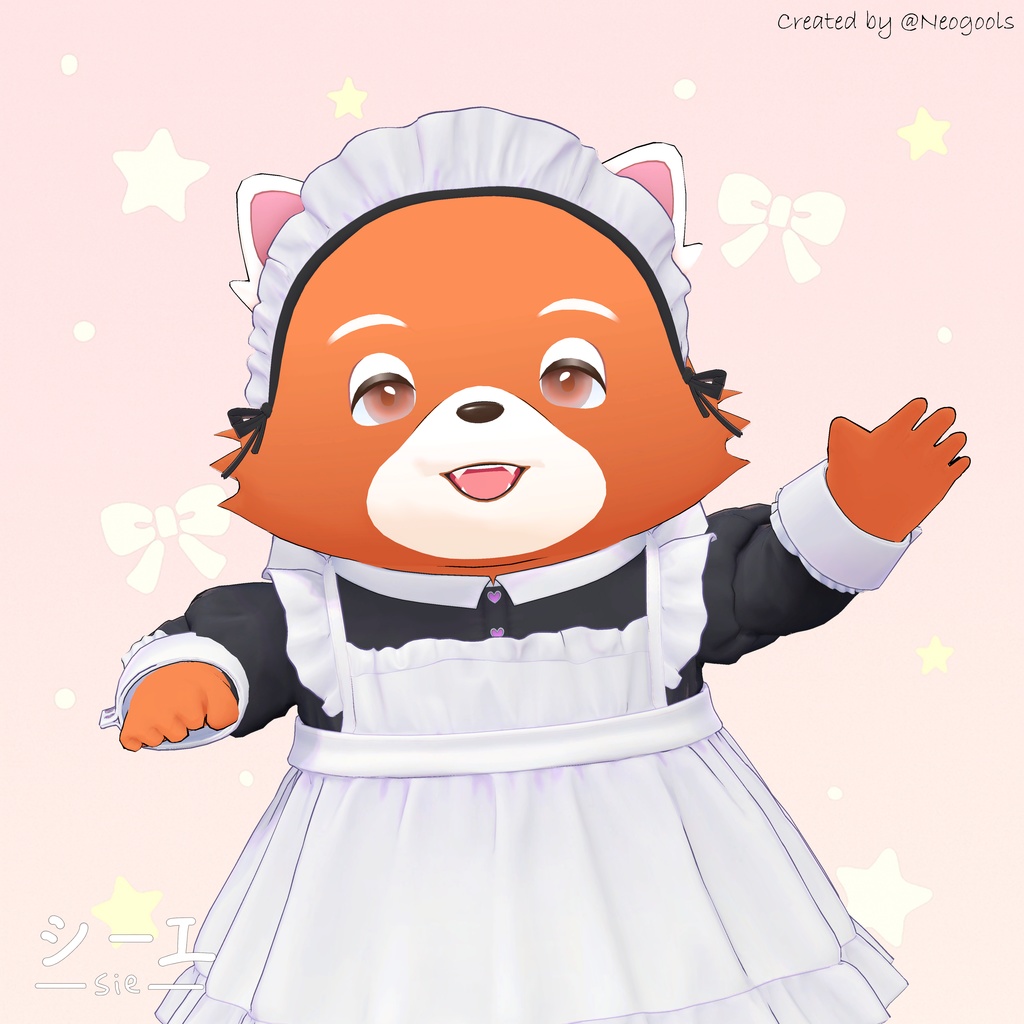 オリジナル3Dモデル Sie「シーエ」